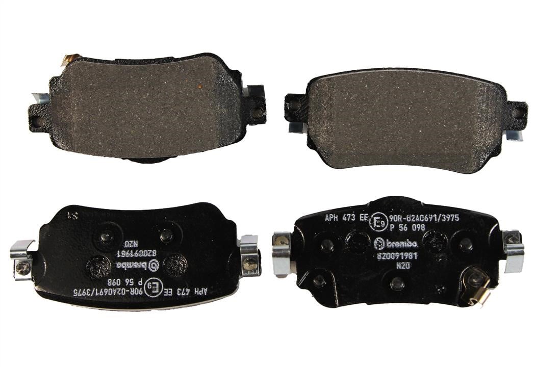 P56098 Brembo Bremsbelagsatz