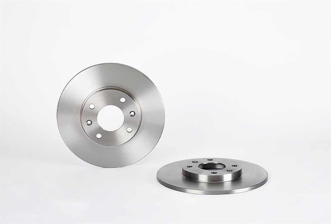 08960024 Brembo Unbelüftete Bremsscheibe vorne