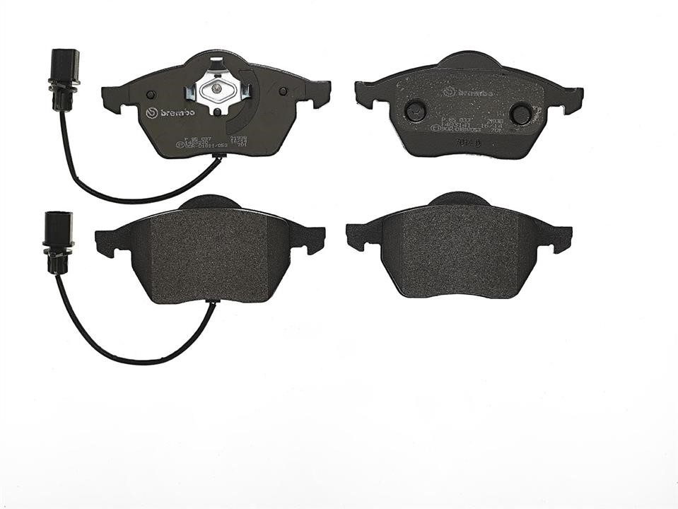 P85037 Brembo Klocki hamulcowe, zestaw