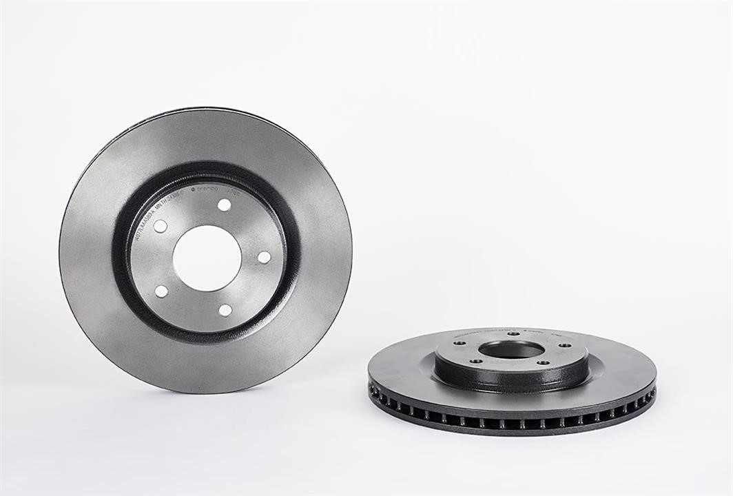 Brembo 09.A716.11 Front brake disc ventilated 09A71611: Buy near me in Poland at 2407.PL - Good price!