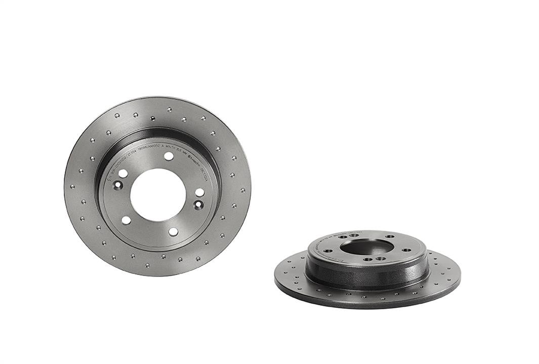 08C1722X Brembo Unbelüftete Bremsscheibe