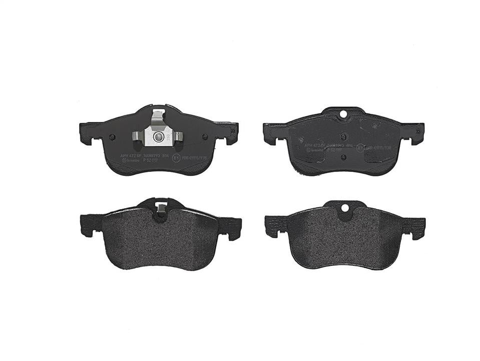 P52017 Brembo Klocki hamulcowe, zestaw