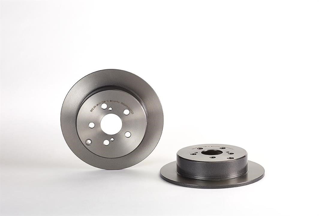 08A27321 Brembo Rear solid brake disc