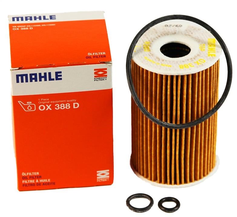 Масляный фильтр Mahle/Knecht OX 388D