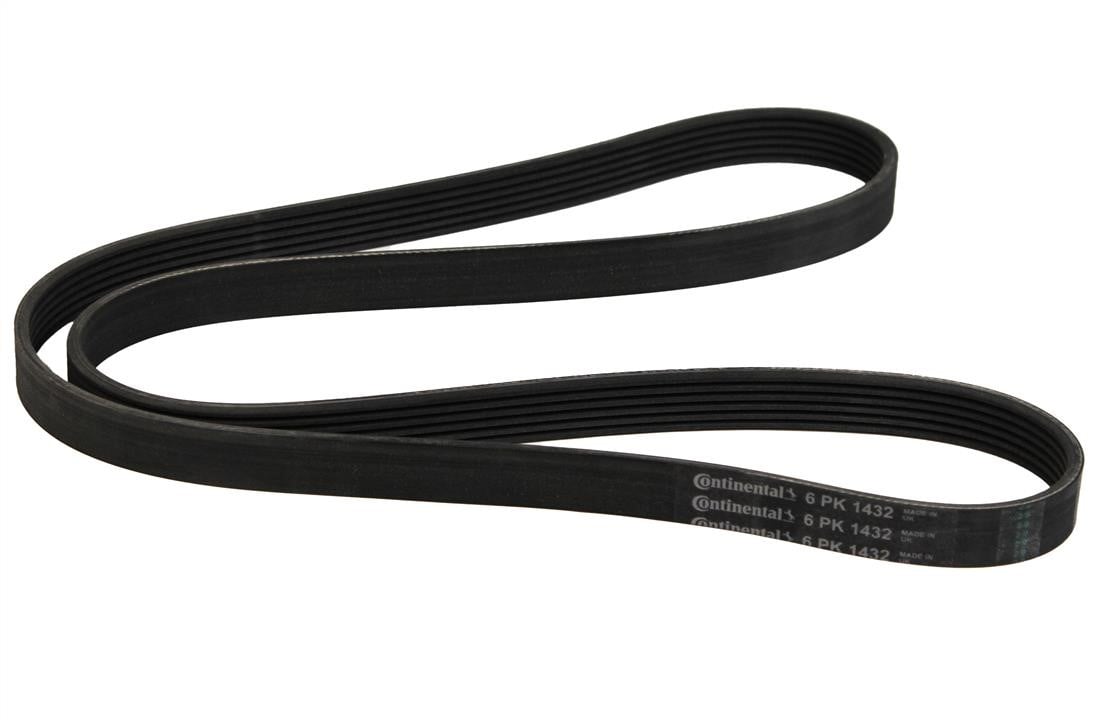 Aux belt Volvo 850: 6PK1432 Contitech Poly-V belt 6PK1432