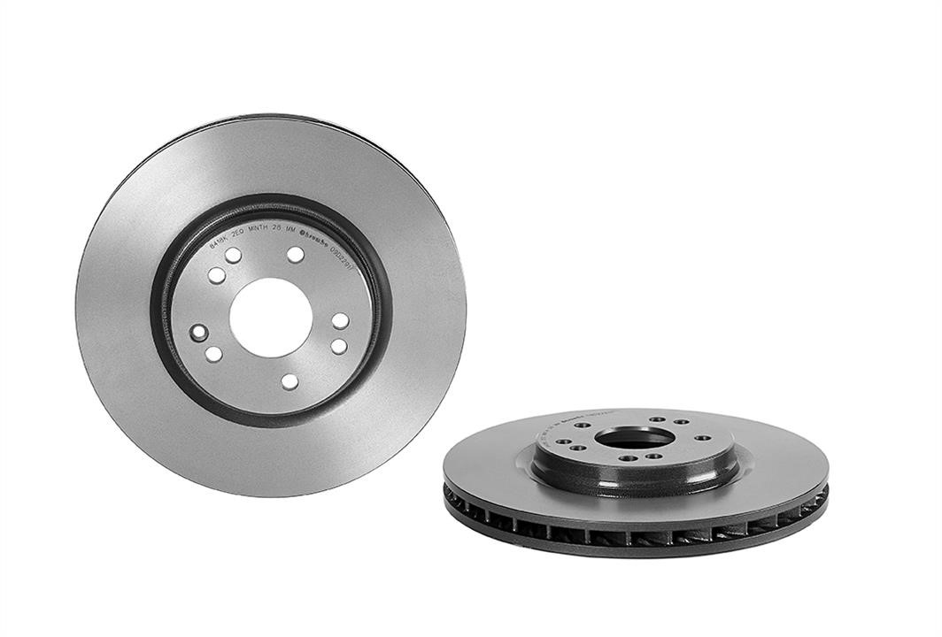 Brembo 09.D229.11 Ventilated disc brake, 1 pcs. 09D22911: Buy near me in Poland at 2407.PL - Good price!