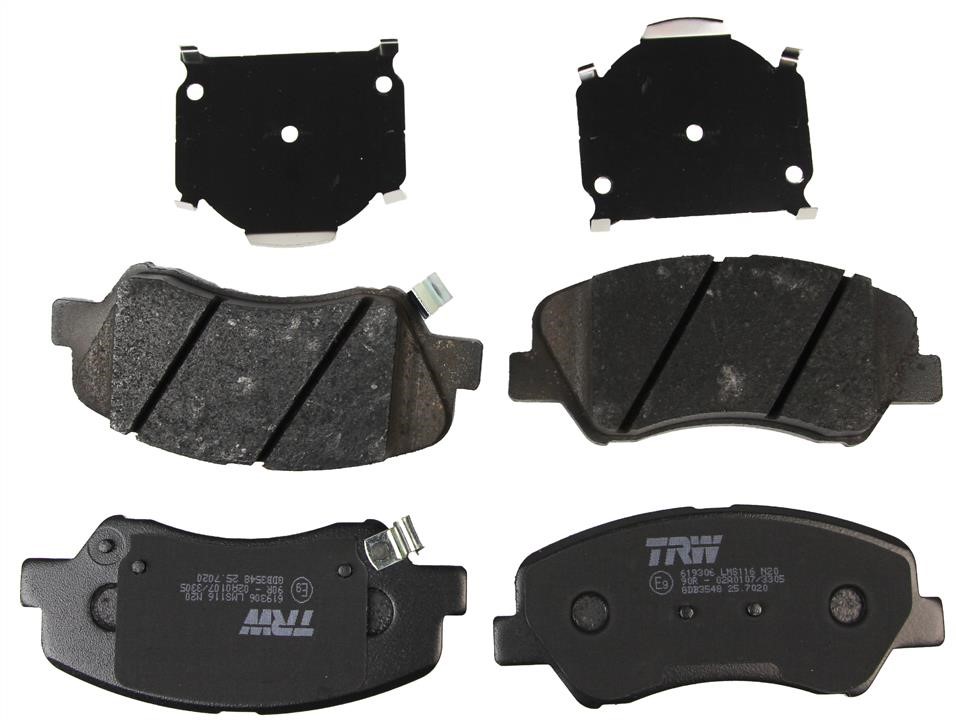 GDB3548 TRW Bremsbelagsatz TRW COTEC
