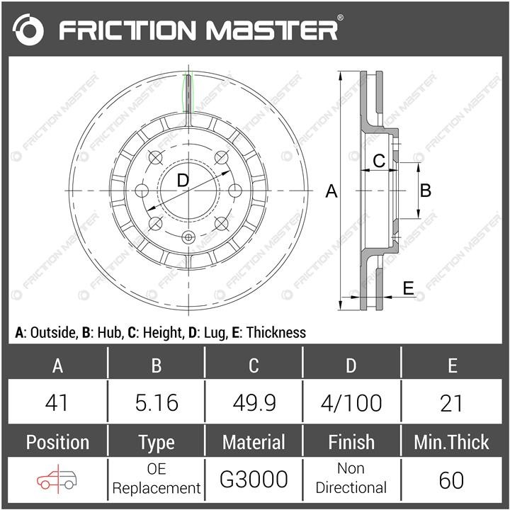 Kaufen Sie Friction Master R0571 zu einem günstigen Preis in Polen!