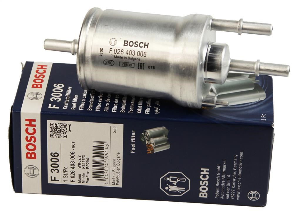 F026403006 Bosch - Fuel filter F 026 403 006 -  Store