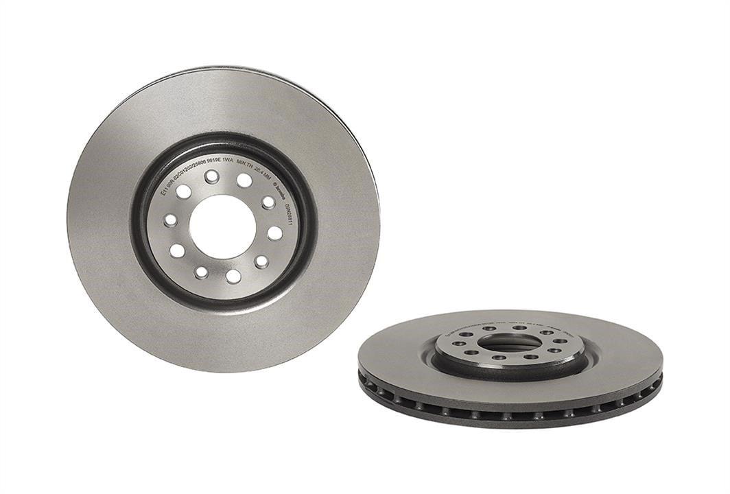 09N26811 Brembo Innenbelüftete Bremsscheibe