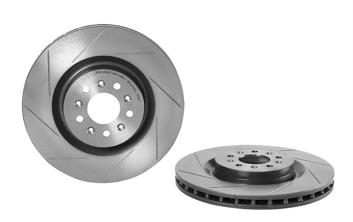 Brembo 09.8780.21 Front brake disc ventilated 09878021: Buy near me in Poland at 2407.PL - Good price!