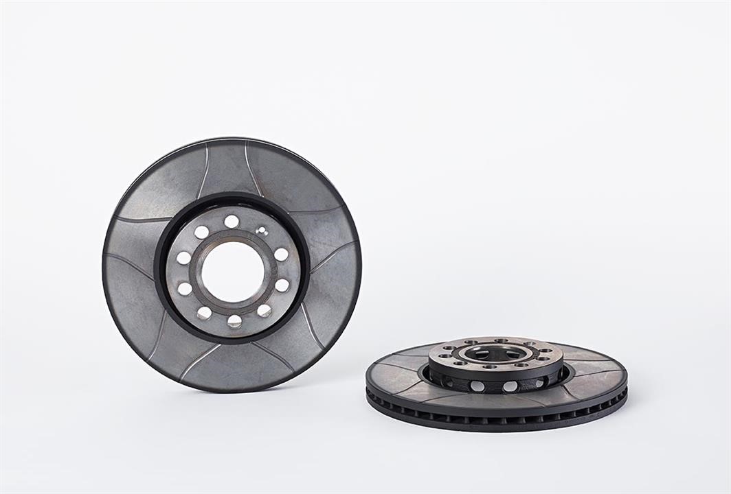 Brembo 09.5745.76 Диск гальмівний вентильований, 1 шт. 09574576: Приваблива ціна - Купити у Польщі на 2407.PL!