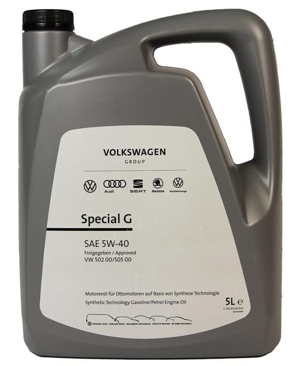 GS55502M4 VAG Olej silnikowy VAG Special G 5W-40, 5L