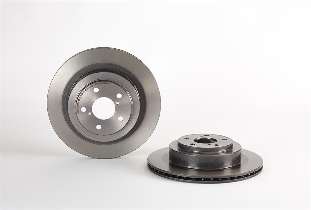 Brembo 09.B041.11 Rear ventilated brake disc 09B04111: Buy near me at 2407.PL in Poland at an Affordable price!