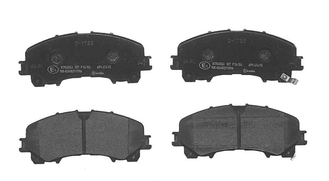 P56106 Brembo Bremsbelagsatz