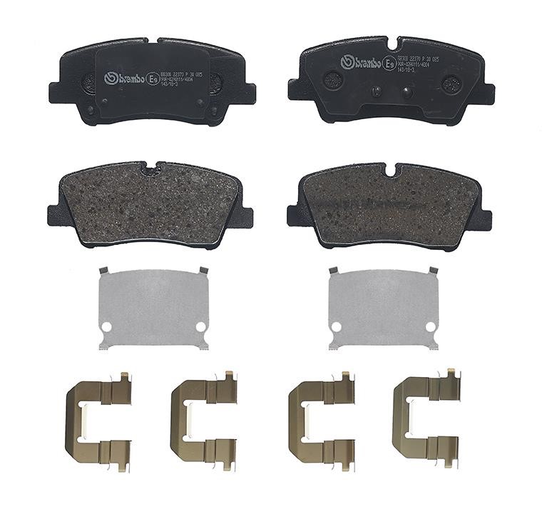Колодки Hyundai H350 (Хюндай Х350): P30085 Brembo Тормозные колодки дисковые, комплект