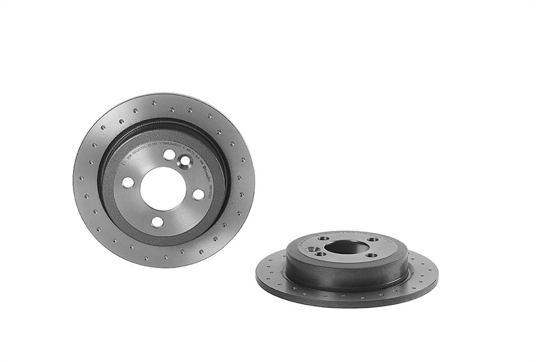 Brembo 08.9163.2X Unventilated brake disc 0891632X: Buy near me in Poland at 2407.PL - Good price!