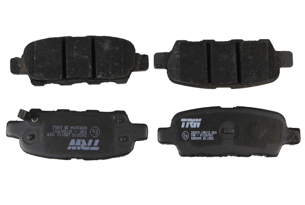 TRW GDB3294 TRW COTEC disc brake pads, set GDB3294: Buy near me in Poland at 2407.PL - Good price!