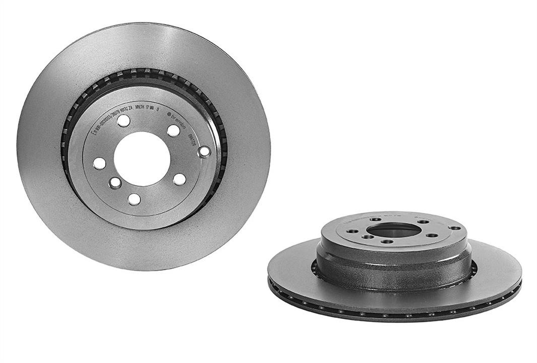 Brembo 09.A772.11 Rear ventilated brake disc 09A77211: Buy near me in Poland at 2407.PL - Good price!
