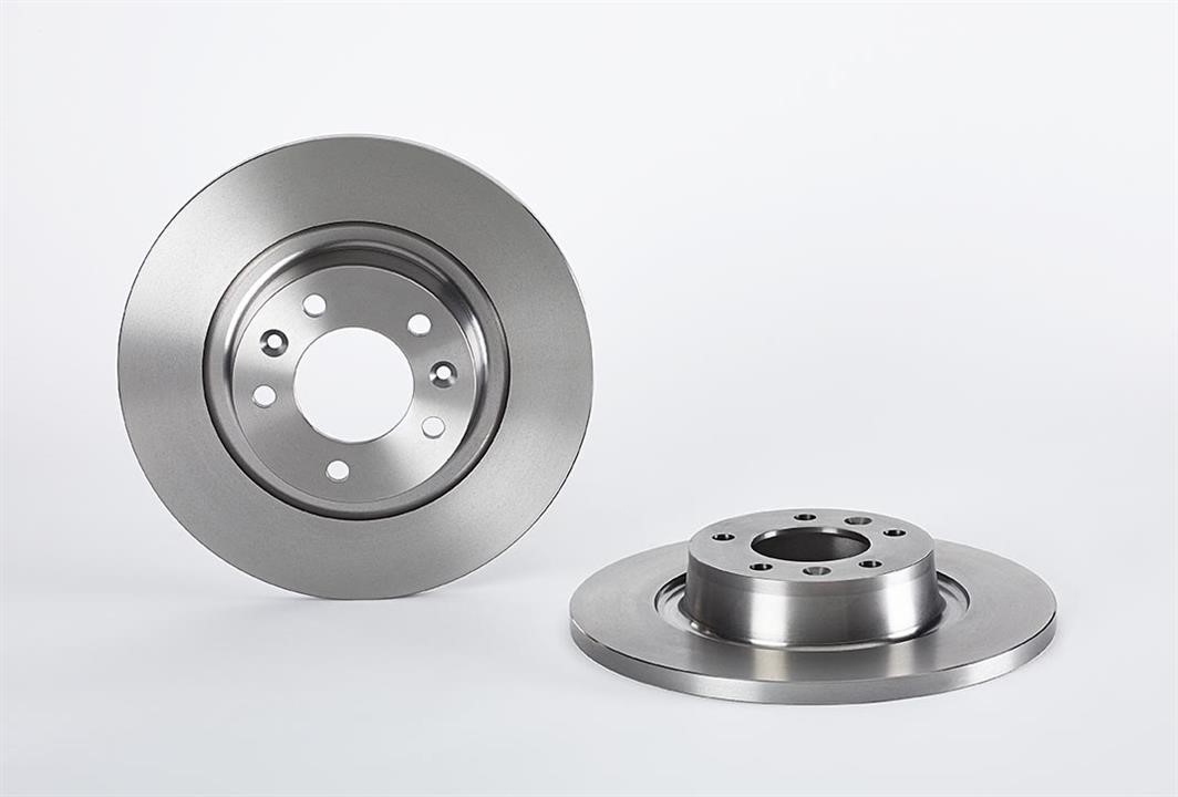 Brembo 08.A456.10 Rear brake disc, non-ventilated 08A45610: Buy near me in Poland at 2407.PL - Good price!