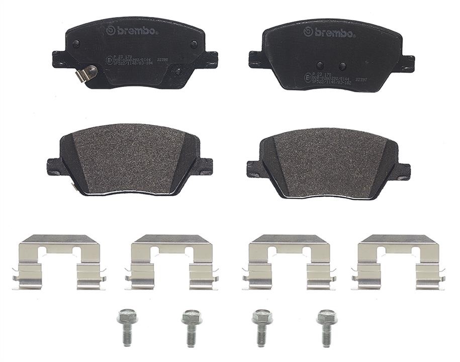 Brembo P 23 170 Brake Pad Set, disc brake P23170: Buy near me in Poland at 2407.PL - Good price!