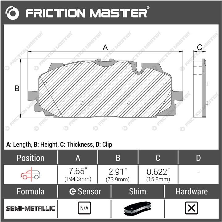 Kaufen Sie Friction Master MKD1894 zu einem günstigen Preis in Polen!