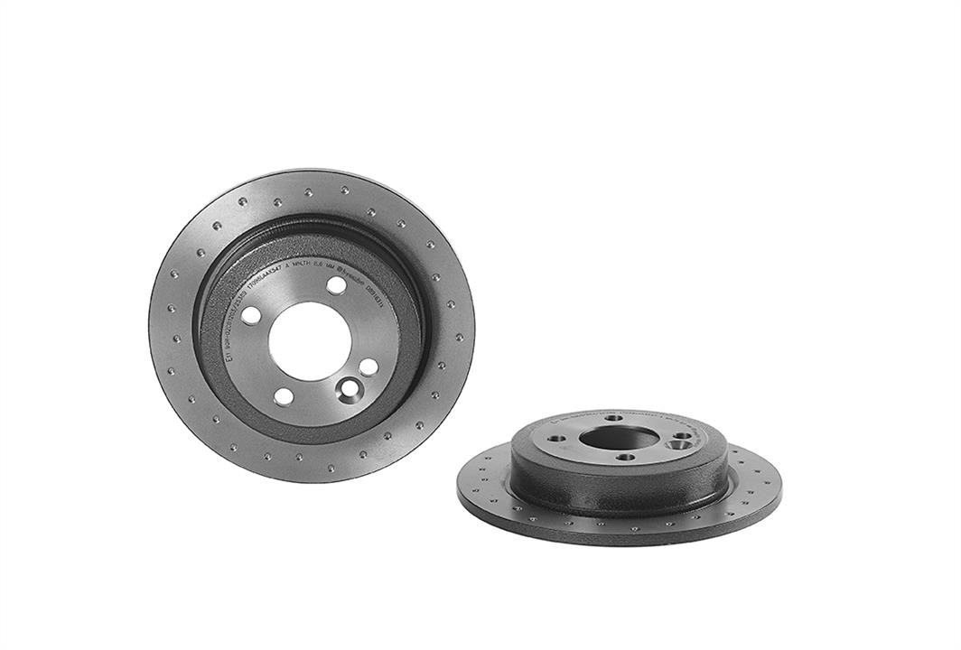 Brembo 08.9163.1X Unventilated brake disc 0891631X: Buy near me in Poland at 2407.PL - Good price!