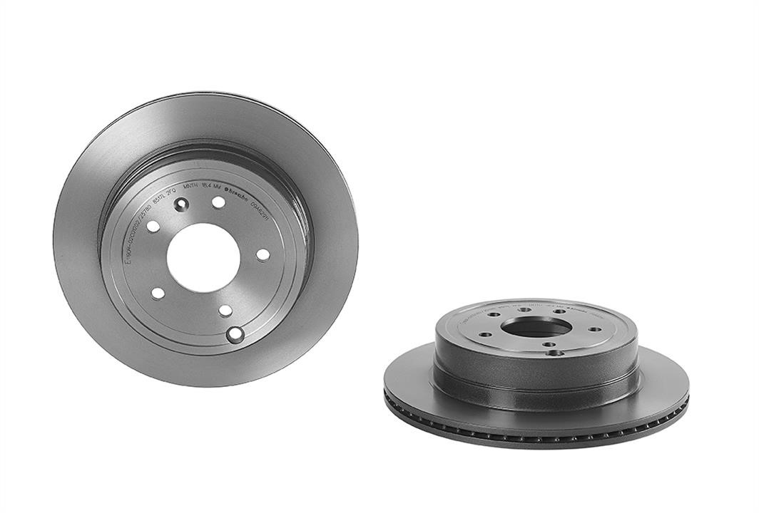 Brembo 09.A629.11 Rear ventilated brake disc 09A62911: Buy near me in Poland at 2407.PL - Good price!