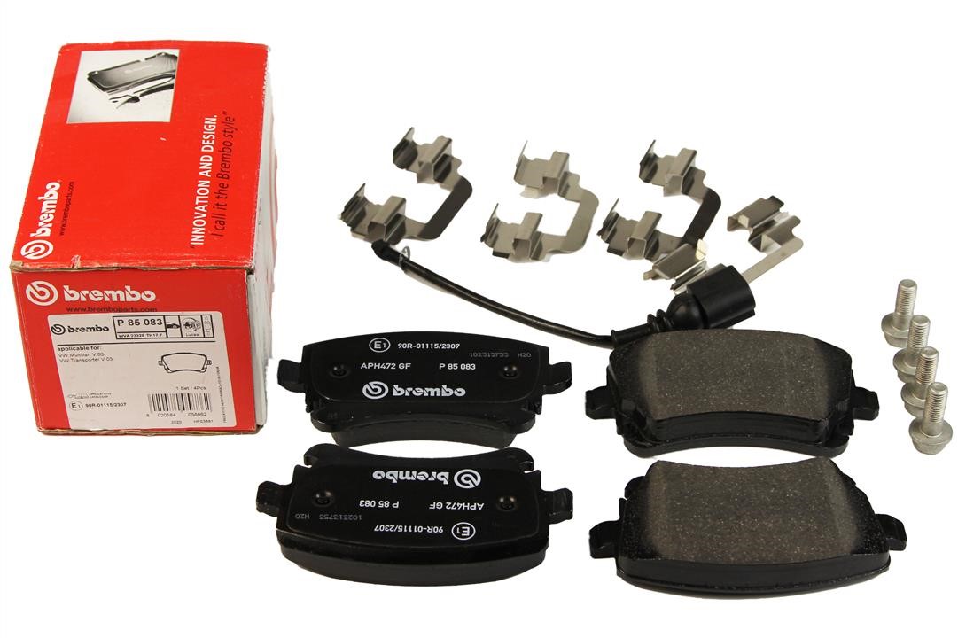 Brembo Brake Pad Set, disc brake – price 135 PLN
