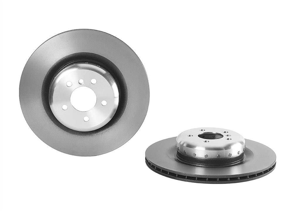 09C41413 Brembo Bremsscheibe hinten belüftet