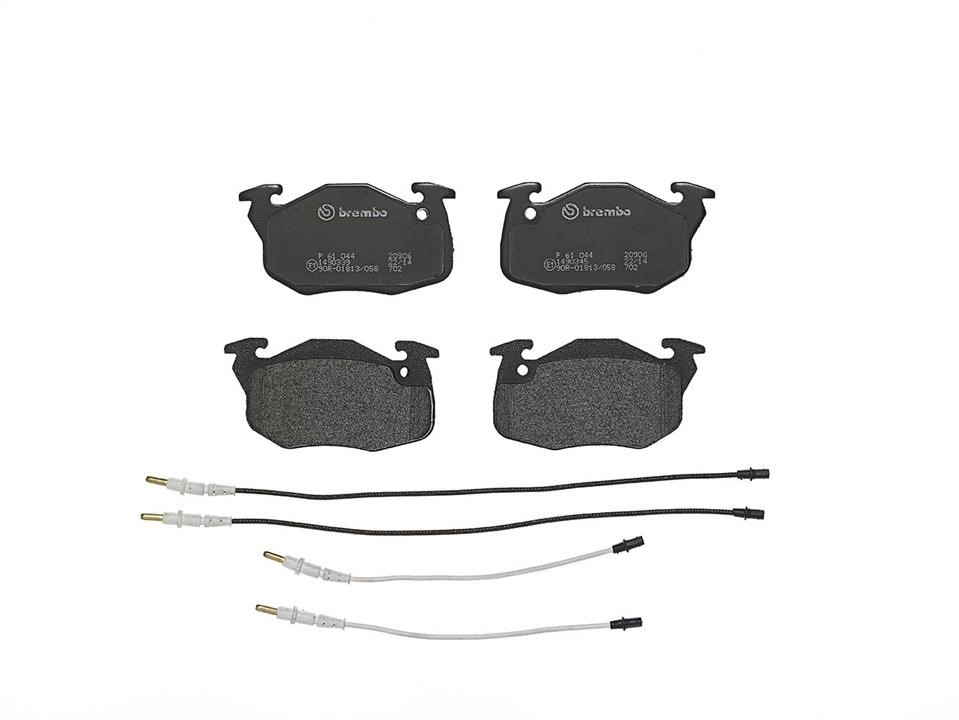 Brake pad kit Citroen AX: P61044 Brembo Brake pad set