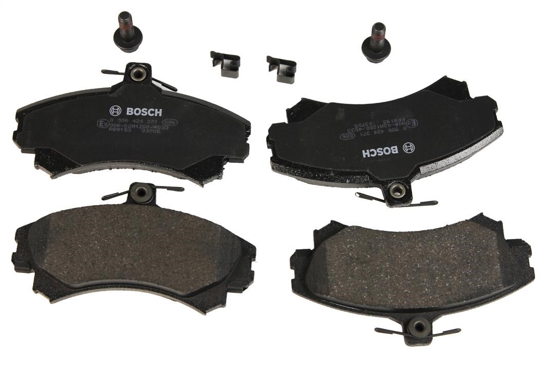 Bosch 0 986 424 371 Brake Pad Set, disc brake 0986424371: Buy near me in Poland at 2407.PL - Good price!