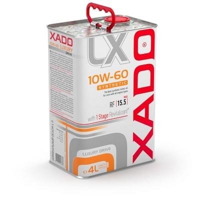 Xado ХА 20276 Olej silnikowy Xado Synthetic Luxury Drive 10W-60, 4L 20276: Dobra cena w Polsce na 2407.PL - Kup Teraz!
