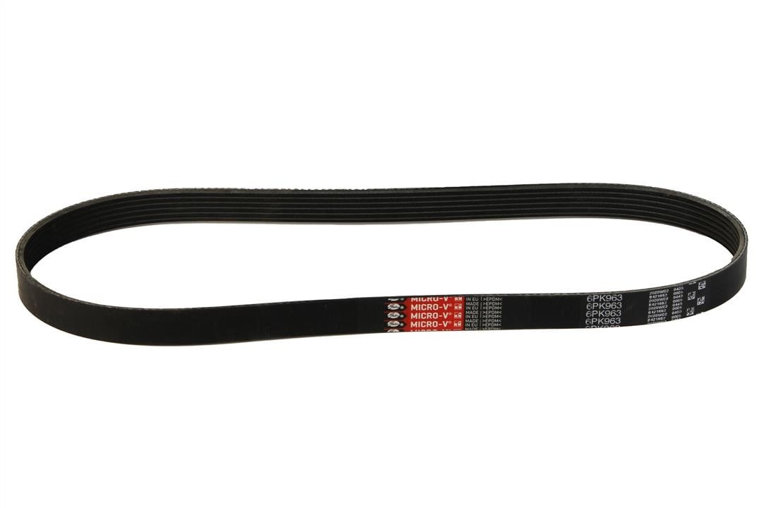 Aux belt Toyota Proace verso: 6PK963 Gates Poly-V belt 6PK963