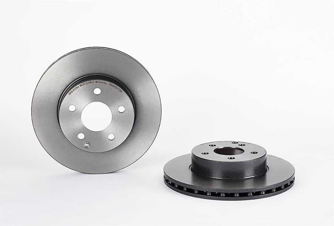 09A73611 Brembo Front vented brake disc
