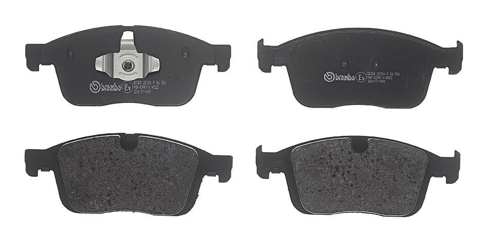 P86026 Brembo Klocki hamulcowe, zestaw