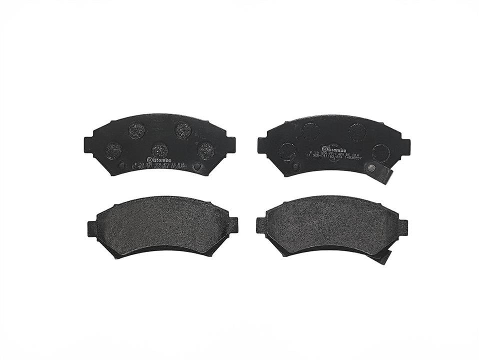 P59028 Brembo Тормозные колодки дисковые, комплект