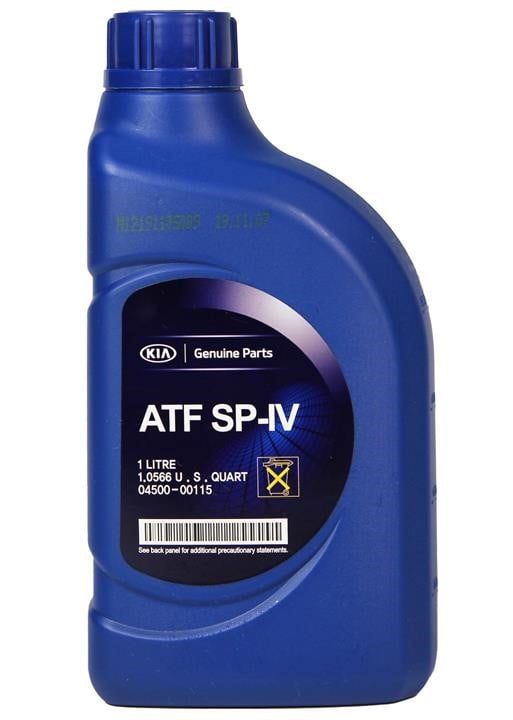 Hyundai/Kia 04500-00115 Олива трансміссійна Hyundai/Kia ATF SP-IV (Lock-Up CLUTCH 6S) 80W, 1л 0450000115: Приваблива ціна - Купити у Польщі на 2407.PL!