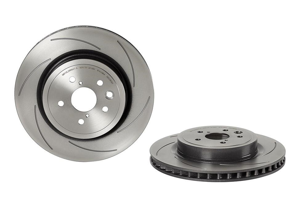 Brake discs Lexus RC: 09C18121 Brembo Vented brake disc, 1 pc