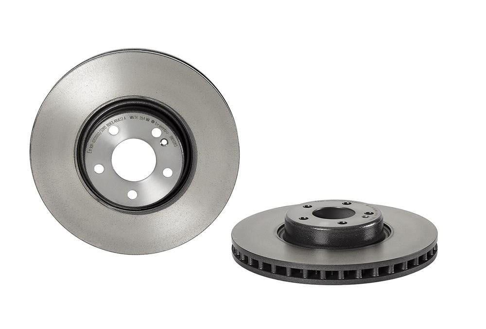 09D52813 Brembo Vented brake disc, 1 pc