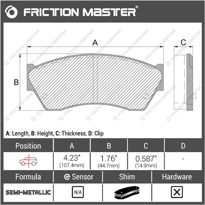 Kup Friction Master MKD451 w niskiej cenie w Polsce!