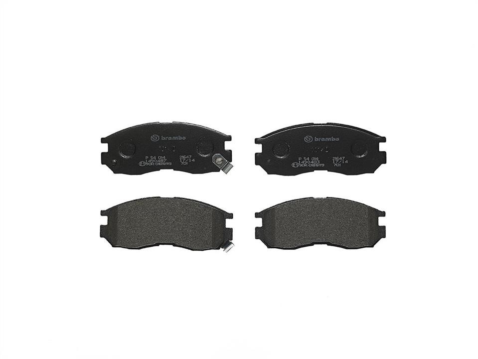 P54014 Brembo Brake pad set