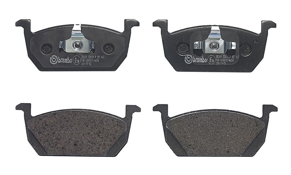 Brake pad Volkswagen T-cross: P85167 Brembo Brake pad set