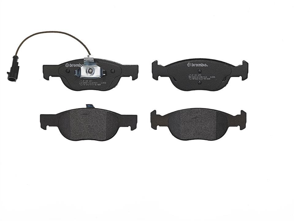 P23057 Brembo Bremsbelagsatz