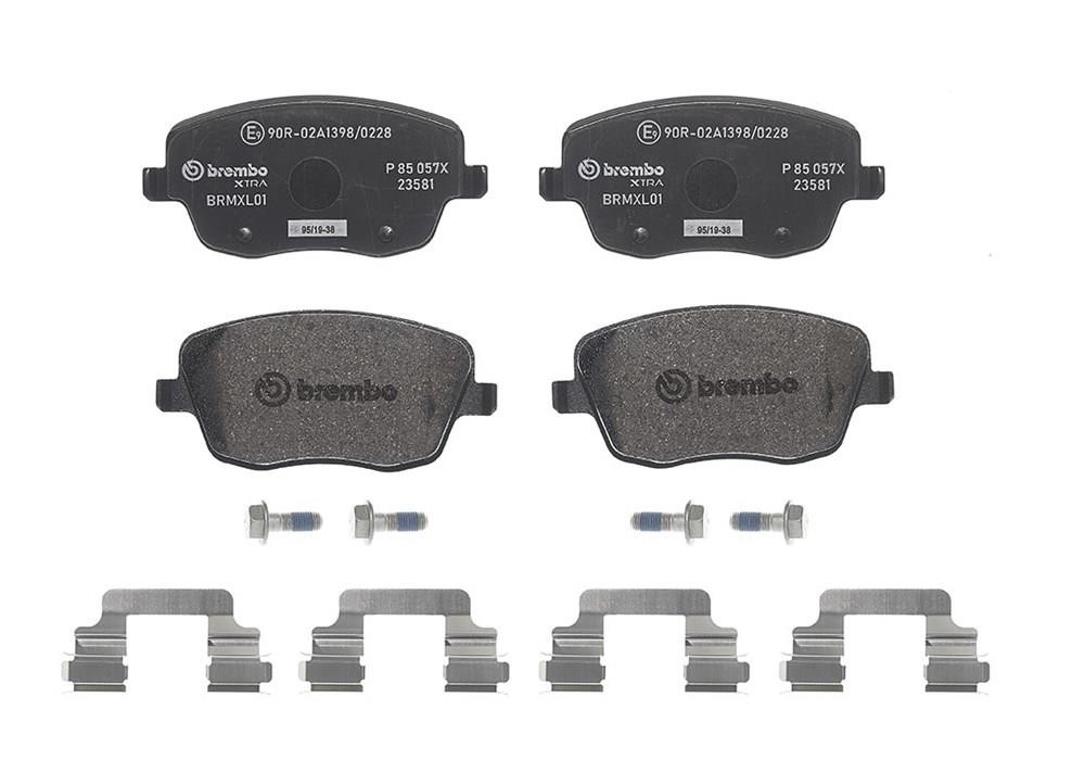 Brembo P 85 057X BREMBO XTRA disc brake pads, set P85057X: Buy near me in Poland at 2407.PL - Good price!