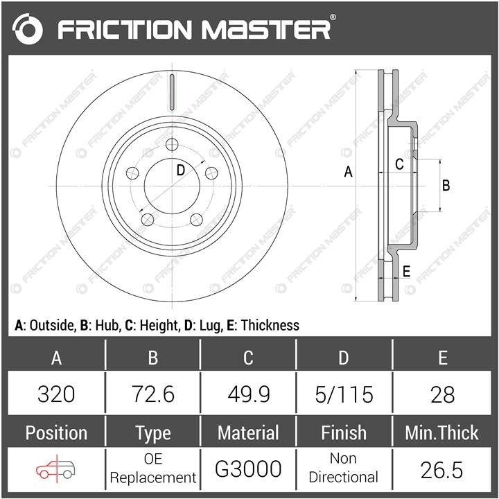 Kup Friction Master R0166 w niskiej cenie w Polsce!