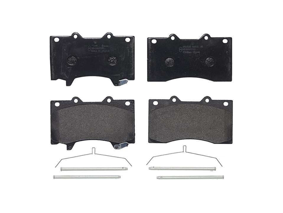 Brake pad Infiniti QX80: P56081 Brembo Brake pad set