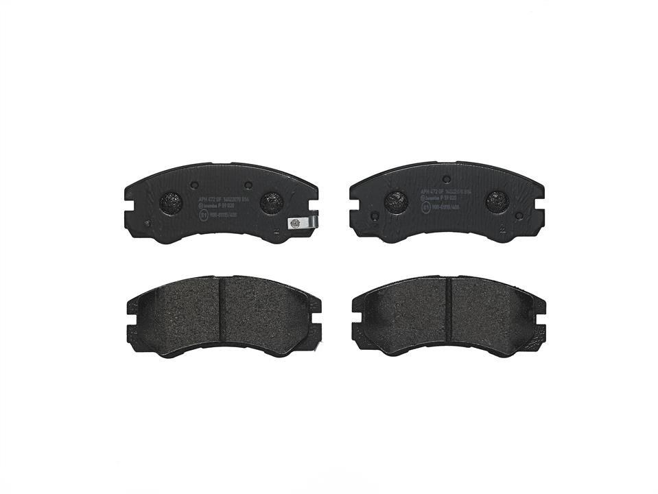 Колодки Opel Frontera B (Опель Фронтера Б): P59020 Brembo Тормозные колодки дисковые, комплект