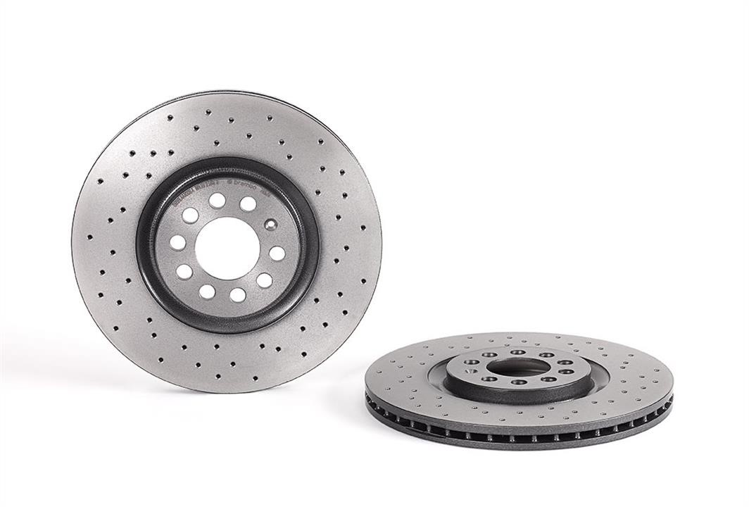Brembo 09.7880.1X Ventilated brake disc with perforation 0978801X: Buy near me in Poland at 2407.PL - Good price!