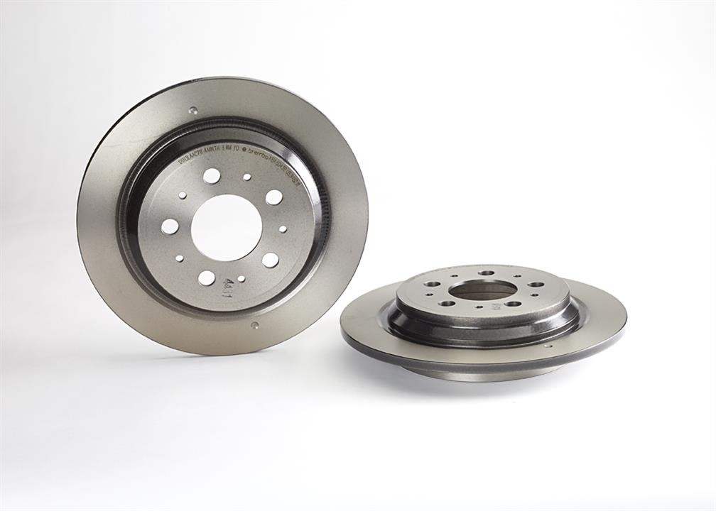 Brembo 08.9462.11 Rear brake disc, non-ventilated 08946211: Buy near me at 2407.PL in Poland at an Affordable price!